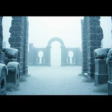 Cover art for Frostbound Echoes by Unknown Artist