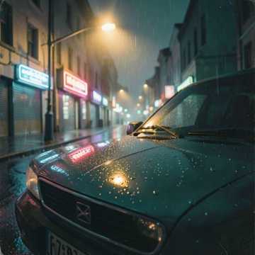 Обложка Chuva no Capô от Alan Leonardo