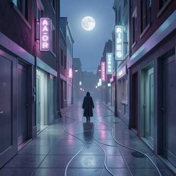 Cover art for ciudad extraña by Leona999 Leo