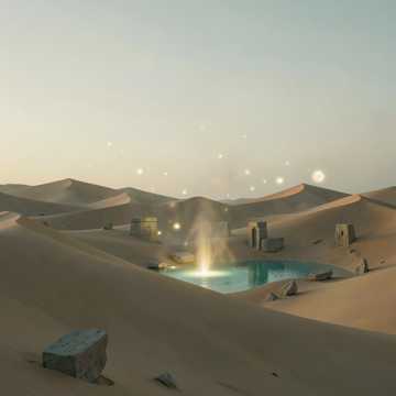 Cover-Art für Desert Prayer Echo von Michael Danie