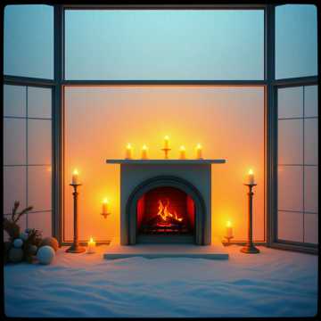 Cover art for Silent Snowfall by Ioan Mursa