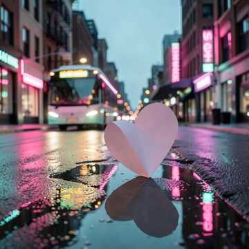 Обложка Paper Hearts от Peter Tawo