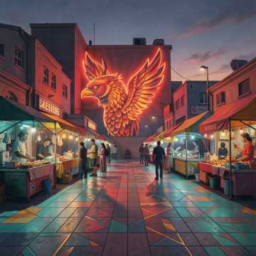 Pochette de Red Tail Market par Raygan Gawi