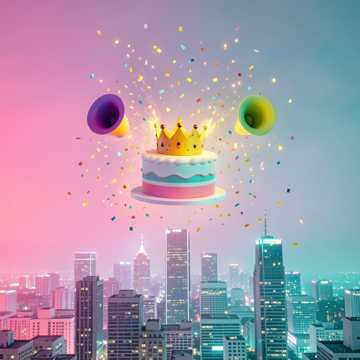 Cover art for hbd Brenda by Jules Siewe