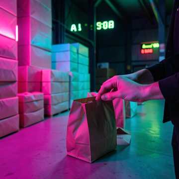 Pochette de Paper Bag Money par Malenio Magido