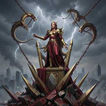 Cover-Art für Dragon Queen Duel von Bob Franks