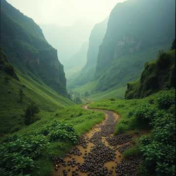 Cover art for Caminos de Café by Lisa Alexandra Trujillo Laguna