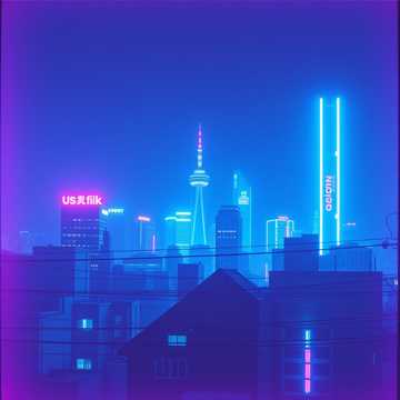 Cover art for Electric Midnight by Marius Ailincai