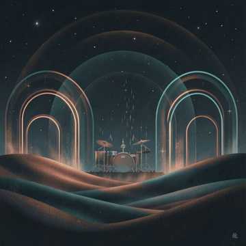 Velors CandlesのDust on the Drumsのカバーアート