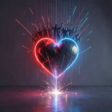 Mickaël Hamidou의 Steel Heart Riot 커버 아트