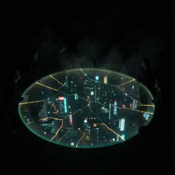 Jay Olafemi의 Glass in the Circle 커버 아트