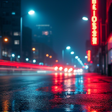 Cover art for NEON AFTER MIDNIGHT by Michael Wiederkehr