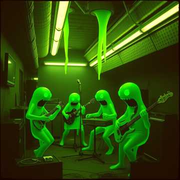 Cover art for Green Slime Blitz by Coz Loucas