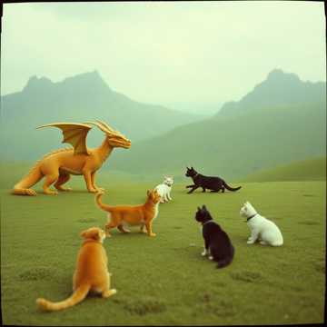 Cover art for Dragons Dogs and Cats by VirtualMusic2