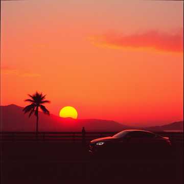 Cover art for LA by Alexey Chernyshov