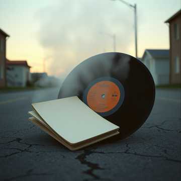 Cover art for Echoes on the Vinyl by Nava Navarro