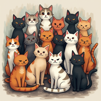 Portada de Fifteen Cats por VirtualMusic