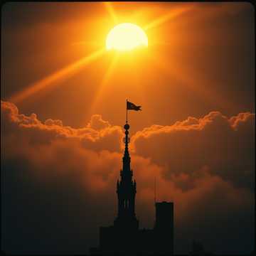 Cover art for Breaking the Dawn by talib warsama bridge