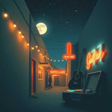 Cover art for Bajo las Estrellas by juan manuel lopez araya