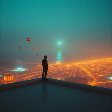 Pochette de Lumière sombre par mohamed younes
