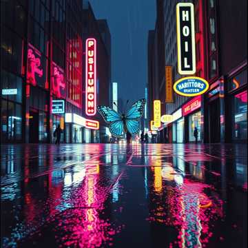 Cover art for Neon Reverie by misael bryan