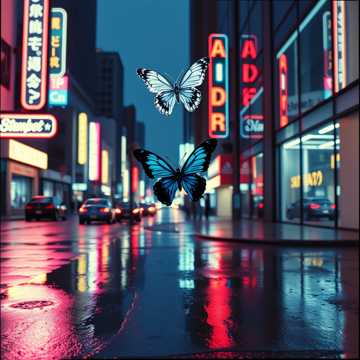 Cover art for Neon Reverie by misael bryan