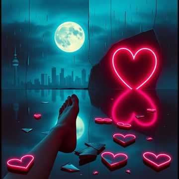 Portada de Falling Apart por Kianti