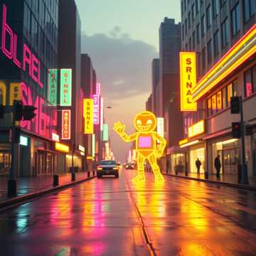 Cover art for Neon Circuitry by Ms Print