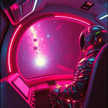 Cover art for Cosmic Hustle by Mihai Mircia