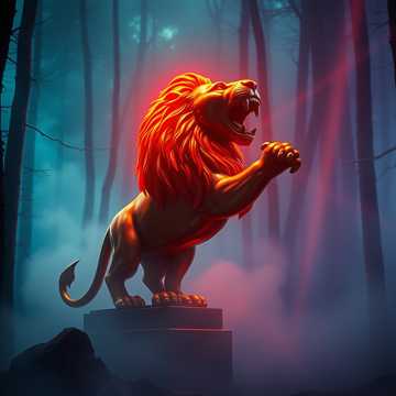 Cover art for Lion's Roar by Dinesh Aadhithya