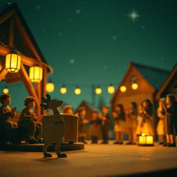 Cover art for The Dancing Goose by Szymon