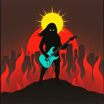 Cover art for The devil and I by Shemsa Akiku