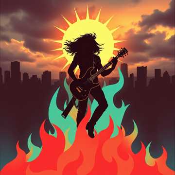 Cover art for The devil and I by Shemsa Akiku