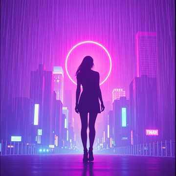 Cover art for Neon Eclipse by Raul Babadžan