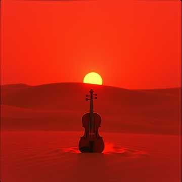 Cover art for Desert Flames by Hamid Javani