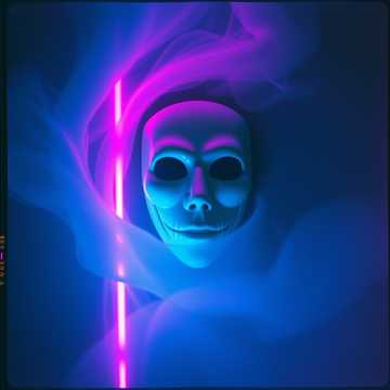 Cover art for Behind the mask by Panashe Elias