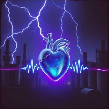 Cover art for High Voltage Heartbeat by Joel Heus