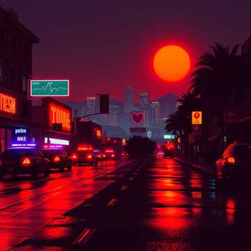 Cover art for „CODE RED – City on Fire“ by Jason Werner