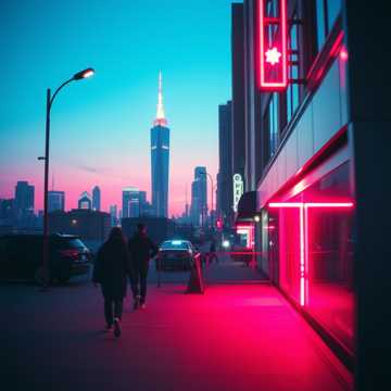 Cover art for Neon Shadows by VirtualMusic2