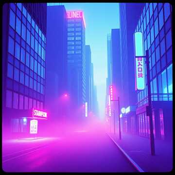 Cover art for Neon Shadows by VirtualMusic2
