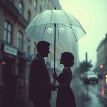 Cover art for Under the Umbrella by Jie