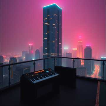 Cover art for Neon Reverie by Maksim