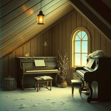 Cover art for Ingrid Maria și Povestea de Iarnă by Alexandru Busnic