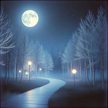 Cover art for Moonlit Whispers by Rose