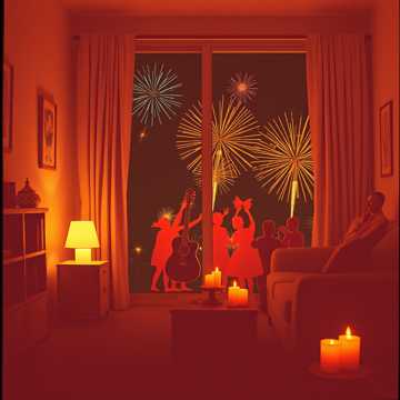 Cover art for Revelion de Acasă by Ale Alexyya