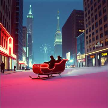 Cover art for Snowstorm Serenade by Alex C