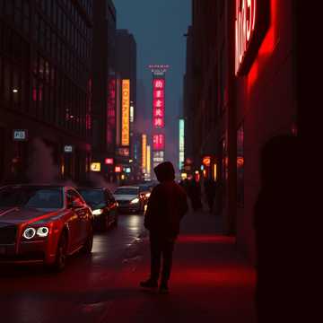 Cover art for gece karanlık sokaklar by WORTEXA