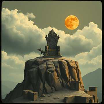 Cover art for Throne of Ash and Ember by P G