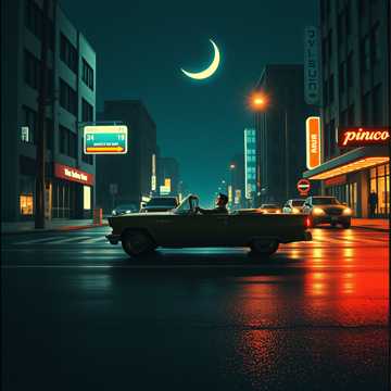 Cover art for 야근 끝난 드라이브 by Martin Tanuoho