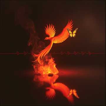 Cover art for Ashes to Me by Eszterr Eszti